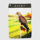 Dieren Havik Golf Handdoek (Voorkant)