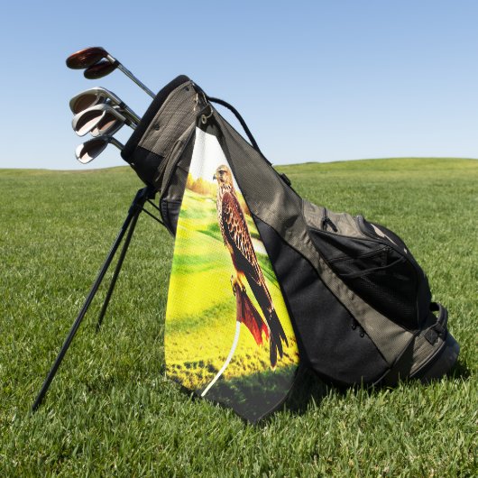 Dieren Havik Golf Handdoek (Groen)