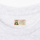 Dieren Helden waterdichte kinder naam kleding Labels (Aangebracht)