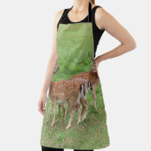 dieren, herten, wilde dieren, bossen, weide, jacht schort (Insitu)