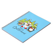 Dieren Het is Kerstmis Notitieboek (Linkerzijde)