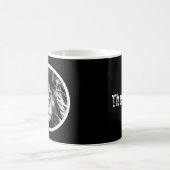 Dieren het koningsgebied van de Sjabloon van de Ku Koffiemok (Center)