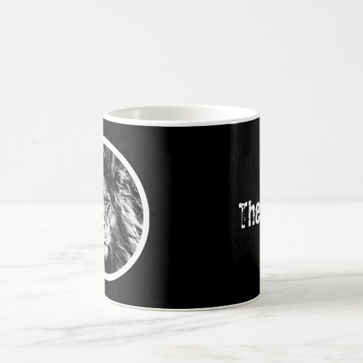 Dieren het koningsgebied van de Sjabloon van de Ku Koffiemok (Center)