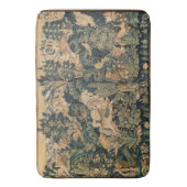 DIEREN, HORSES, WOODLAND Blue Green Florence Badmat (Voorkant Verticaal)