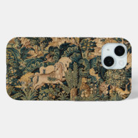 DIEREN, HORSES, WOODLAND Blue Green Florence