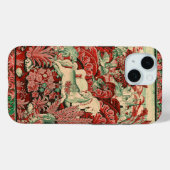 DIEREN, HORSES, WOODLAND Rood-groen Case-Mate iPhone Case (Achterkant (horizontaal))