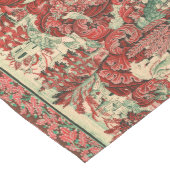 DIEREN, HORSES, WOODLAND Rood-groen Medium Tafelloper (Hoek)