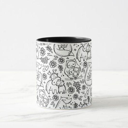 Dieren Hug Love Mok (Midden)