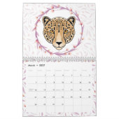 Dieren in Bloemmotief Waterverf 2026 Kalender (Mar 2027)