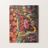 Dieren in China Town Legpuzzel (Verticaal)