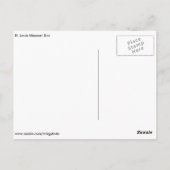 Dieren in de dierentuin briefkaart (Achterkant)