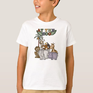 Dieren in de dierentuin t-shirt