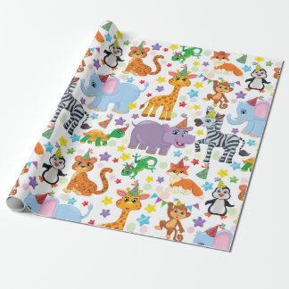 Dieren in de kinderdierenkliniek cadeaupapier