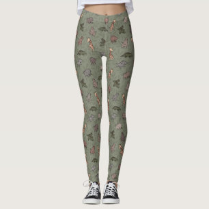 Dieren in de Safari (Olifant, Giraffe, Krokodil &  Leggings