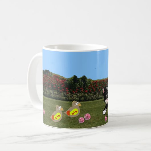 Dieren in de tuinkoffie-Mok Koffiemok (Voorkant links)