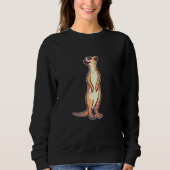 Dieren in dierentuin Wildlife Meerkat Boys Trui (Voorkant)