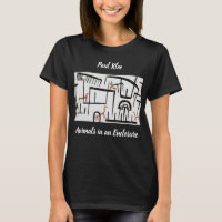 Dieren in een Enclosure door Paul Klee T-Shirt