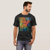 Dieren in een landschap (1914) van Franz Marc T-shirt (Voorkant volledig)