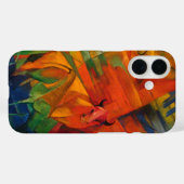 Dieren in een landschap van Franz Marc Case-Mate iPhone Case (Achterkant (horizontaal))