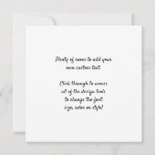 Dieren in een landschap van Franz Marc Kaart (Achterkant)