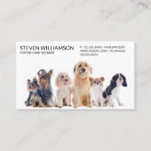 Dieren in groep visitekaartje (Voorkant)