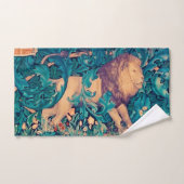 Dieren in het bos, William Morris Bath Towel Bad Handdoek (Handdoek)