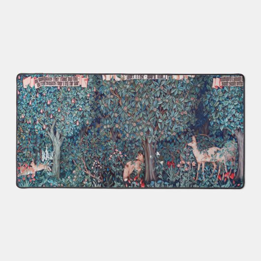 Dieren in het bos, William Morris Bureaumat (Voorkant)