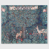 Dieren in het bos, William Morris Cadeaupapier (Vlak)