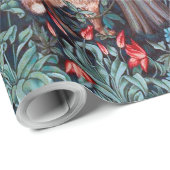 Dieren in het bos, William Morris Cadeaupapier (Rol Hoek)