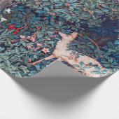 Dieren in het bos, William Morris Cadeaupapier (Hoek)