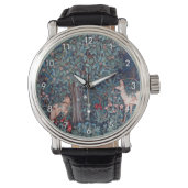 Dieren in het bos, William Morris Horloge