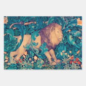 Dieren in het bos, William Morris Inpakpapier Vel (Voorkant 2)
