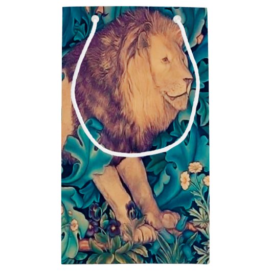 Dieren in het bos, William Morris Klein Cadeauzakje (Achterkant)