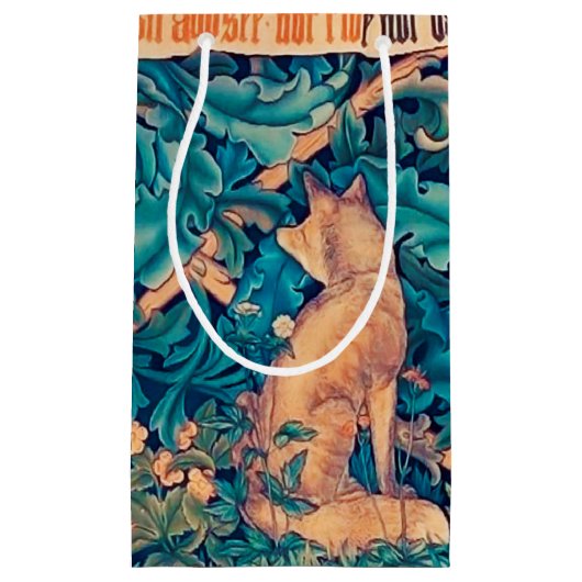 Dieren in het bos, William Morris Klein Cadeauzakje (Voorkant)