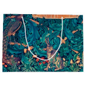 Dieren in het bos, William Morris Large Gift B Groot Cadeauzakje (Achterkant)