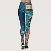Dieren in het bos, William Morris Leggings (Achterkant)
