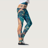 Dieren in het bos, William Morris Leggings (Rechts)