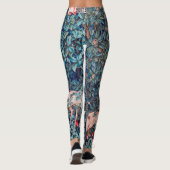 Dieren in het bos, William Morris Leggings (Achterkant)