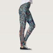 Dieren in het bos, William Morris Leggings (Rechts)