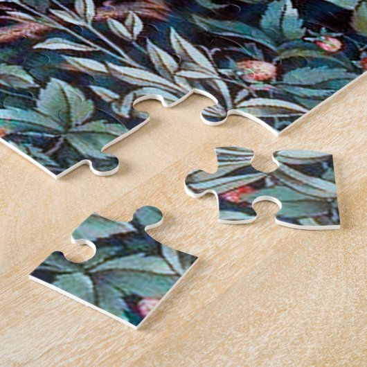 Dieren in het bos, William Morris Legpuzzel (Zijkant)