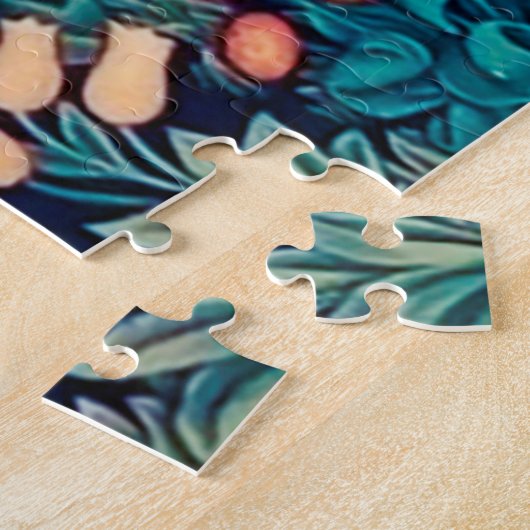 Dieren in het bos, William Morris Legpuzzel (Zijkant)