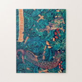 Dieren in het bos, William Morris Legpuzzel (Verticaal)