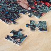 Dieren in het bos, William Morris Legpuzzel (Zijkant)