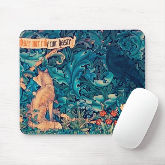 Dieren in het bos, William Morris Muismat (Met muis)