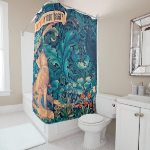 Dieren in het bos, William Morris Shower Curta Douchegordijn