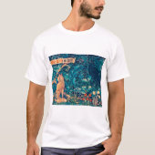 Dieren in het bos, William Morris T-Shirt (Voorkant)
