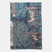 Dieren in het bos, William Morris Theedoek (Verticaal)