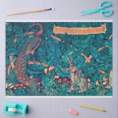 Dieren in het bos, William Morris Tissuepapier (Craft)