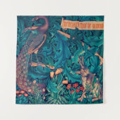 Dieren in het bos, William Morris Wandkleed (Voorkant (horizontaal))