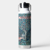 Dieren in het bos, William Morris Waterfles (Voorkant)